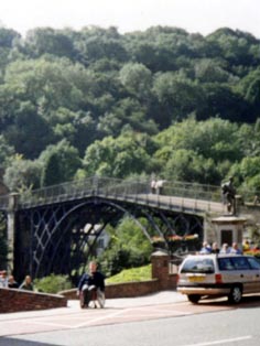 Martin in Ironbridge.